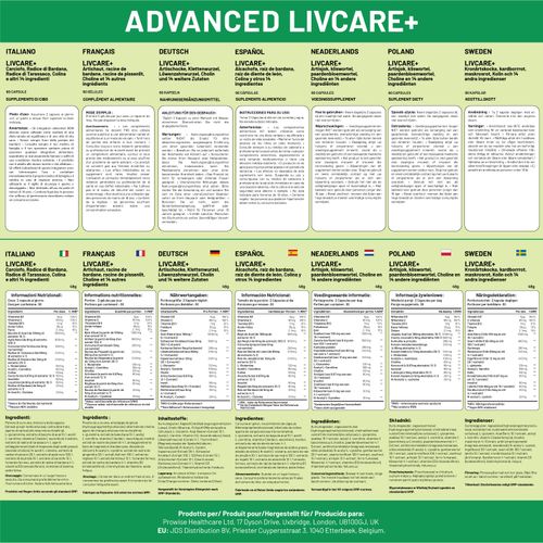 šæ Prowise Advanced Livcare+ ā 60 Vegan Capsules