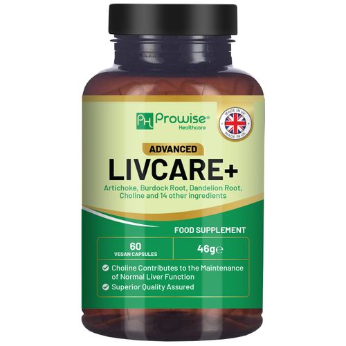 🌿 Prowise Advanced Livcare+ – 60 Vegan Capsules